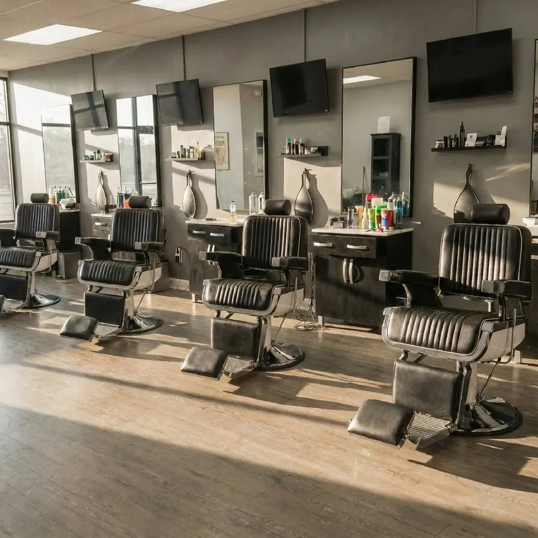 #5073 Heavy Duty Recline Hydraulic Barber Chair