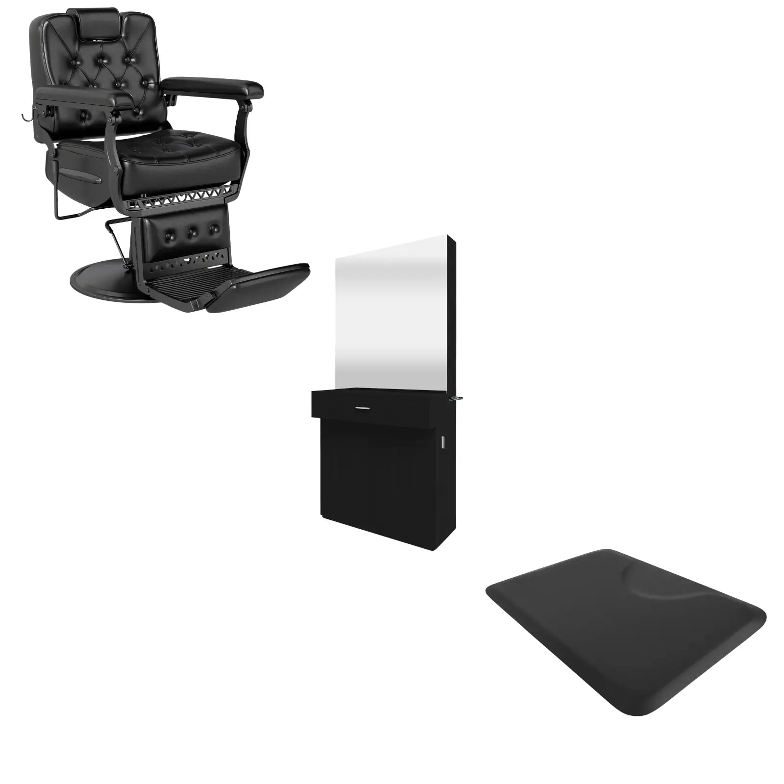 1-Station 5075 Barber Chair Bundle
