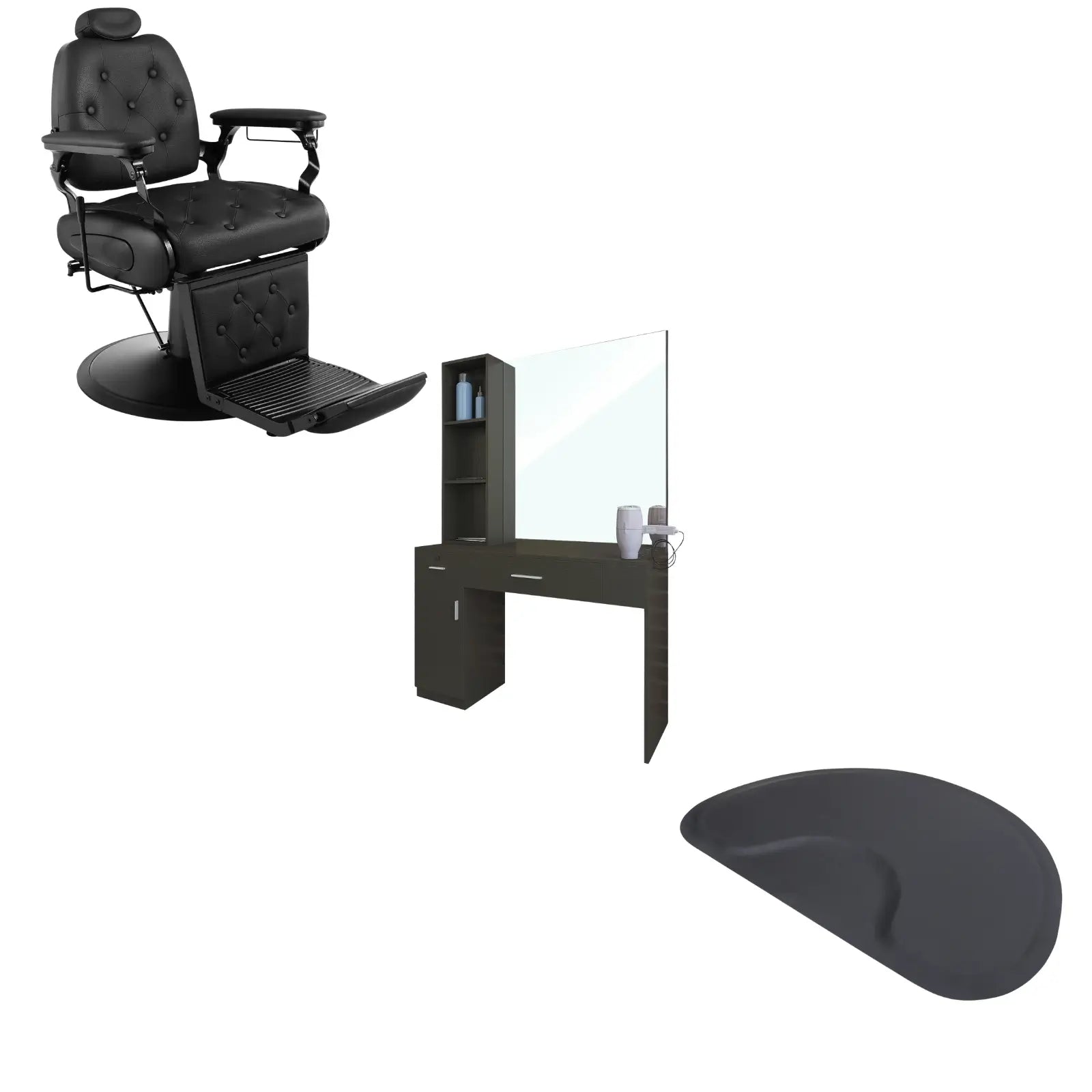 1-Station 5079 Barber Chair Bundle