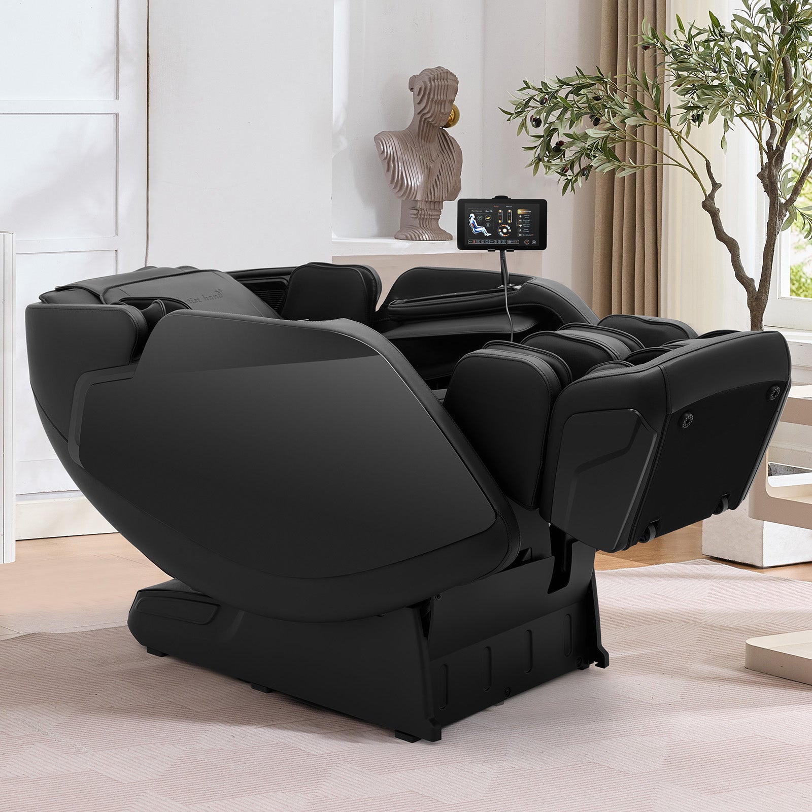 #2010 4D Massage Chair with Smart Body Detection, 3-Level Zero Gravity, 24 Auto Programs, 5-Level 4D Intensity, Airbag Compression, 3-Level Heat, Bluetooth & Wireless Charging