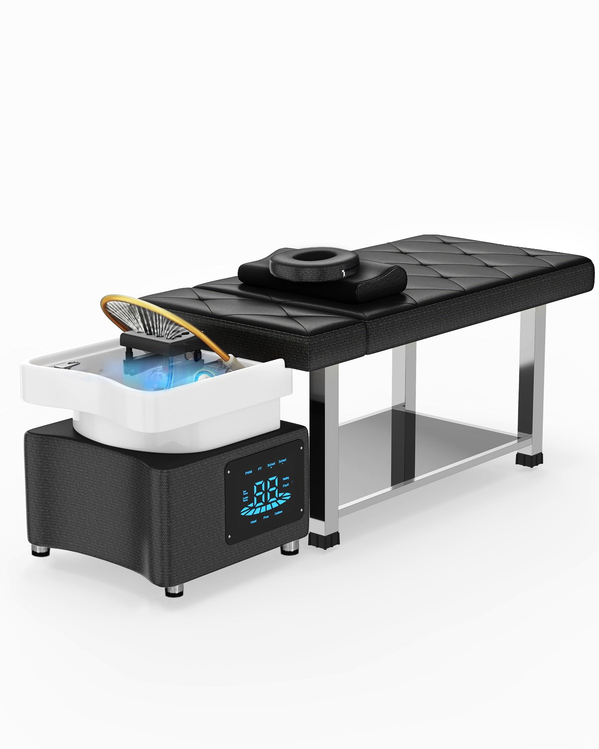 #2084 Head Spa Bed, Hair Washing, Shampoo Massage Bed with Water Cycle Salon Equipment for Beauty Head Spa, Constant Temperature System