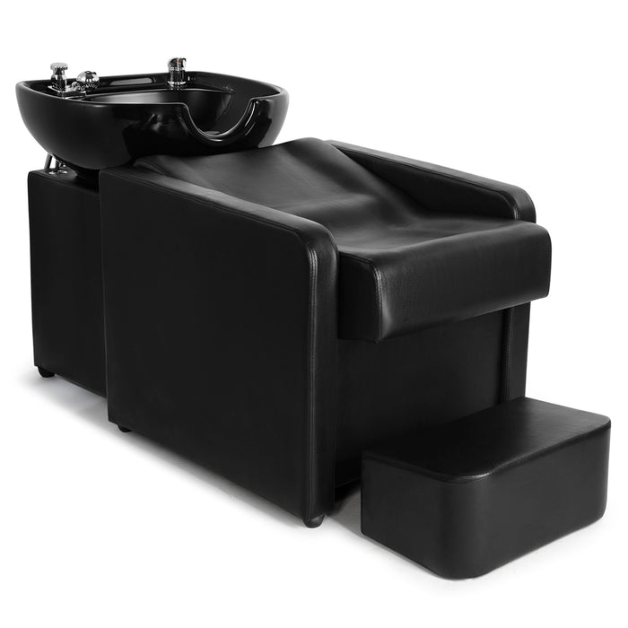#1007 Shampoo Station Backwash Chair Shampoo Bowl Sink Unit Station