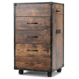 #7015 Vintage Rolling Salon Station Beauty Barber Spa Trolley Storage Cart