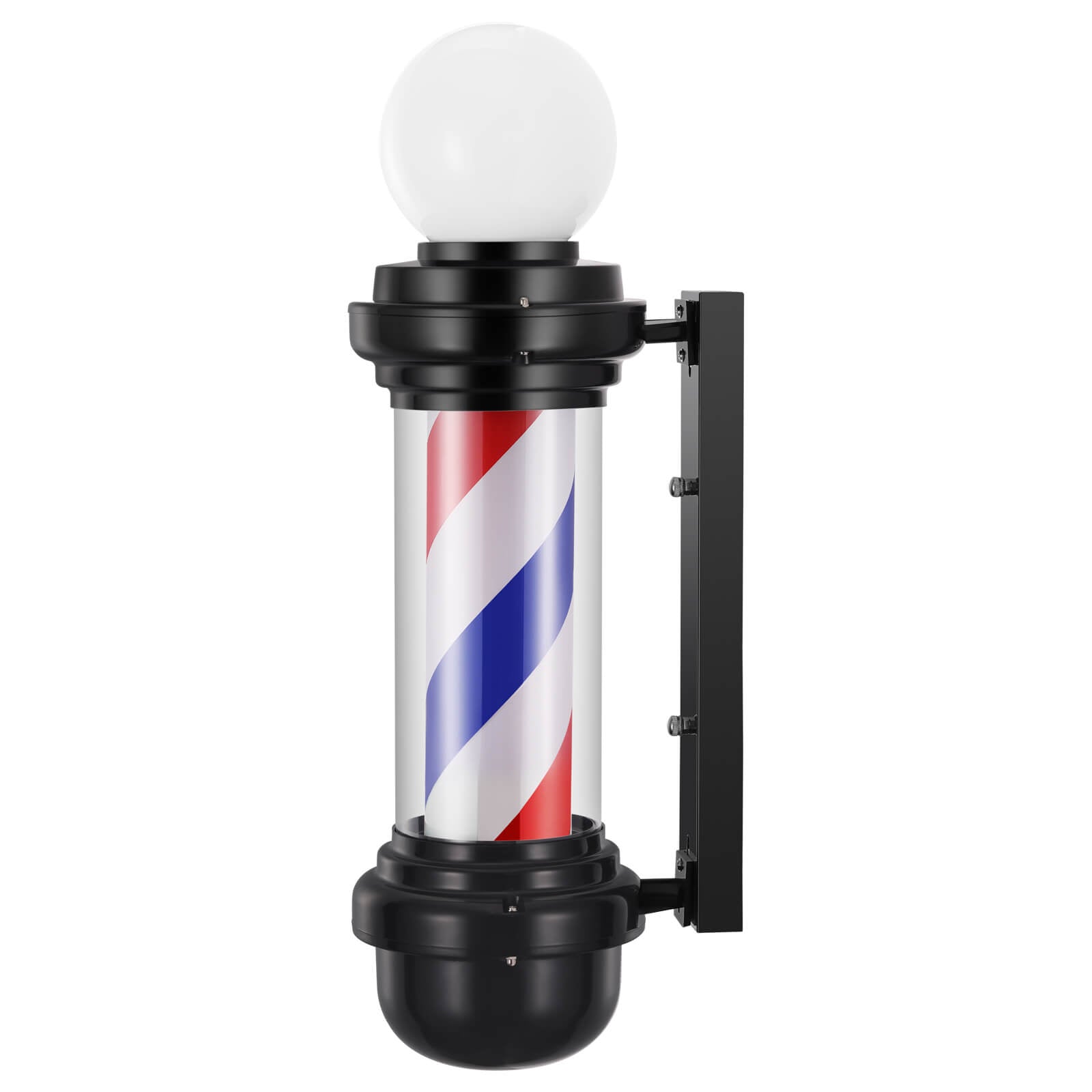 #4046 Rotating Light Vintage LED Barber Pole