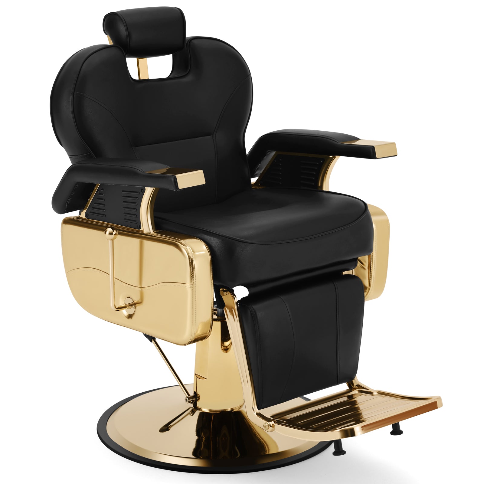 #5001 Barber Chair for Barbershop Salon Chair Beauty Styling Chair for Beauty Shop Gold/Black