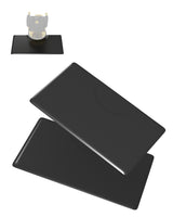 #10024 3 pies x 5 pies Alfombrilla para silla de peluquero Alfombrillas antifatiga para sillas de barbería y salón Alfombrilla para silla de salón cómoda, Rectángulo negro - 1/2 pulg. de espesor