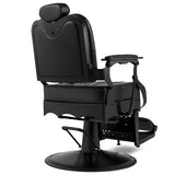 #5046 Silla de peluquero reclinable hidráulica de servicio pesado vintage