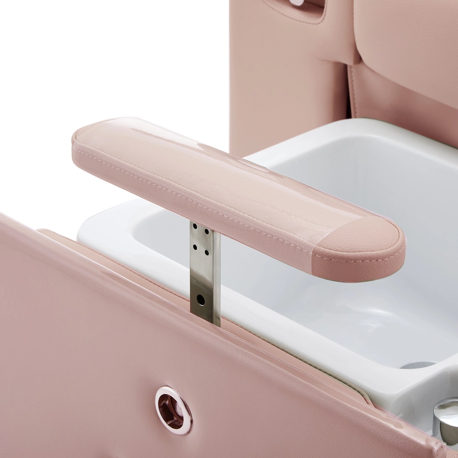 #1481 Pedicure Spa Chair, Massage Chair, with Smart Foot Bathtub, Hand Wash, Salon Chairs for Manicure, Foot Bath