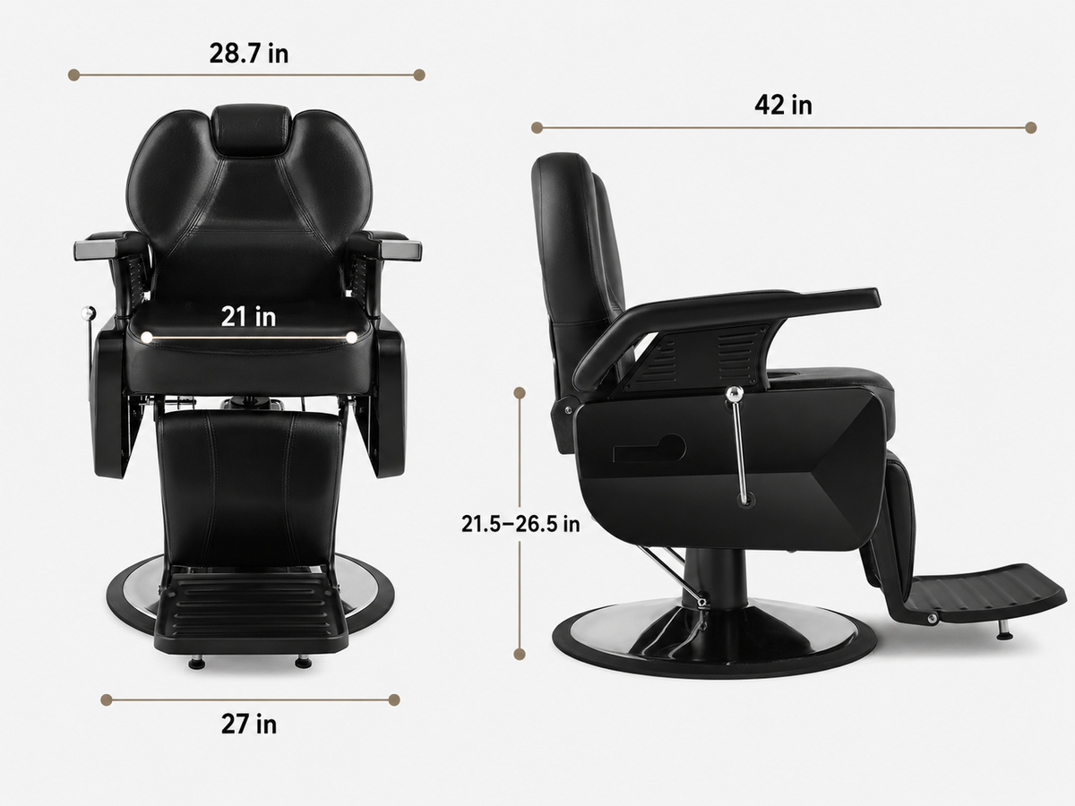 Chair dimensions and fit guide