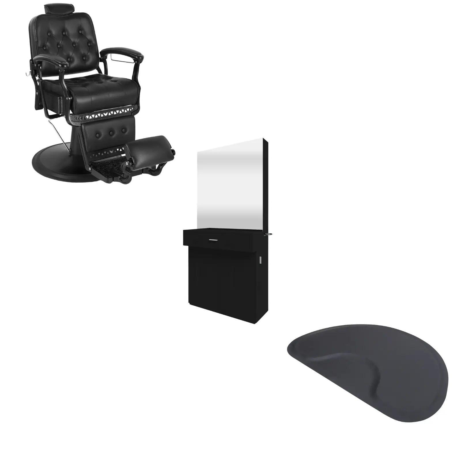 1-Station 5043 Barber Chair Bundle