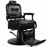 #5046 Silla de peluquero reclinable hidráulica de servicio pesado vintage