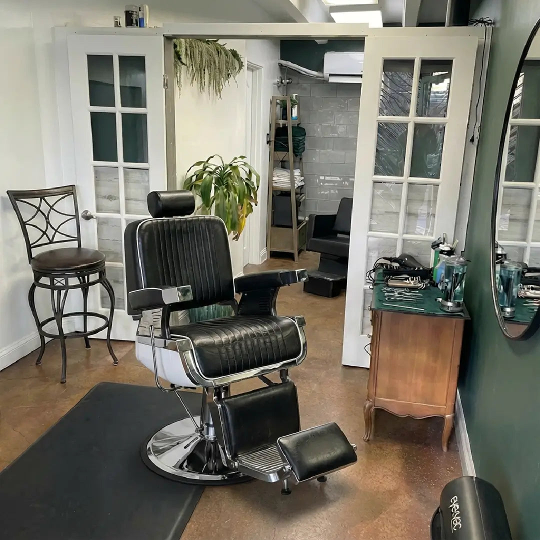 #5073 Heavy Duty Recline Hydraulic Barber Chair