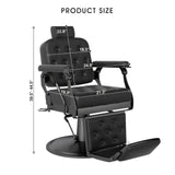 🆕#5078 Hydraulic Heavy Duty Barber Chair