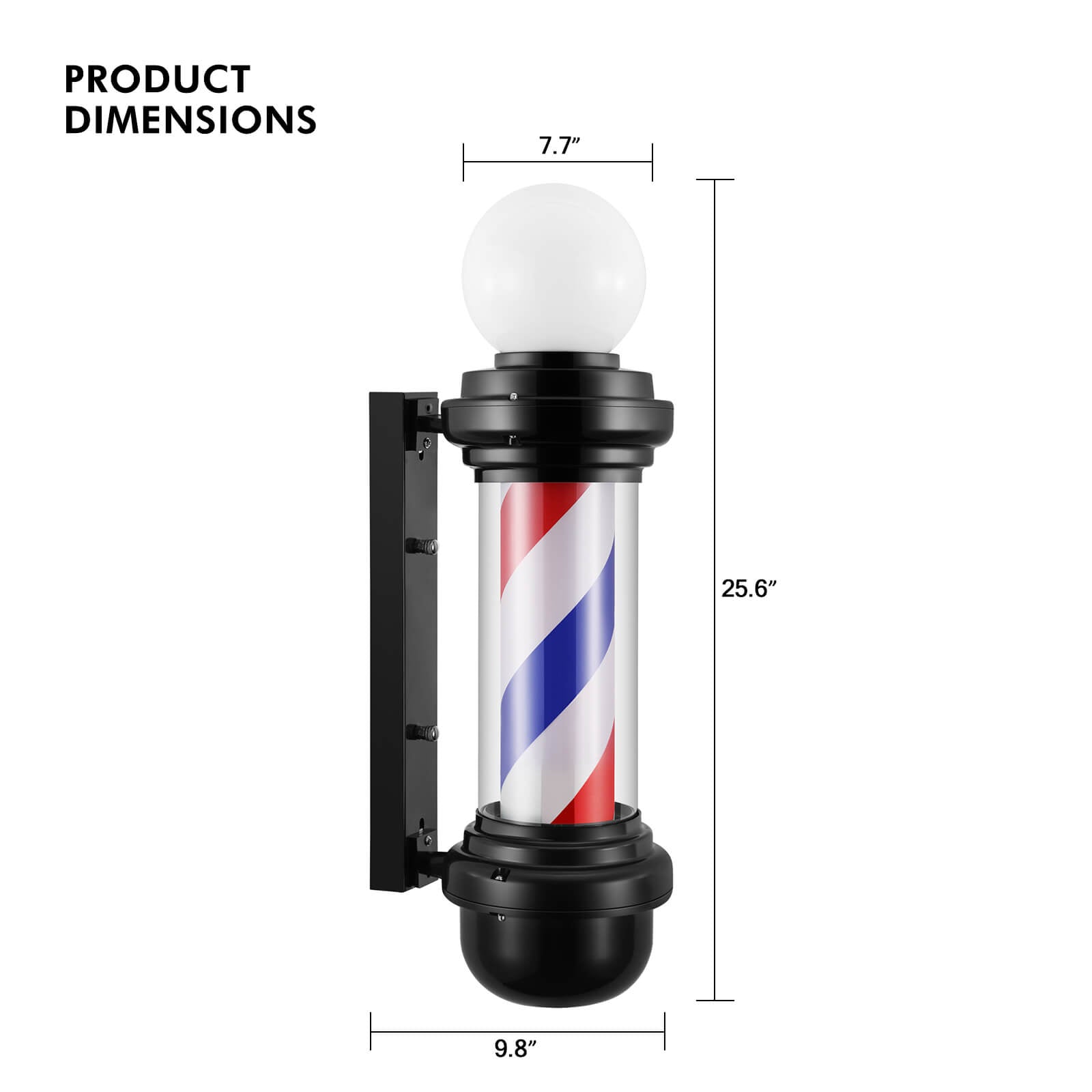 #5045Black Barber Chairs Package with #1006 Shampoo Station