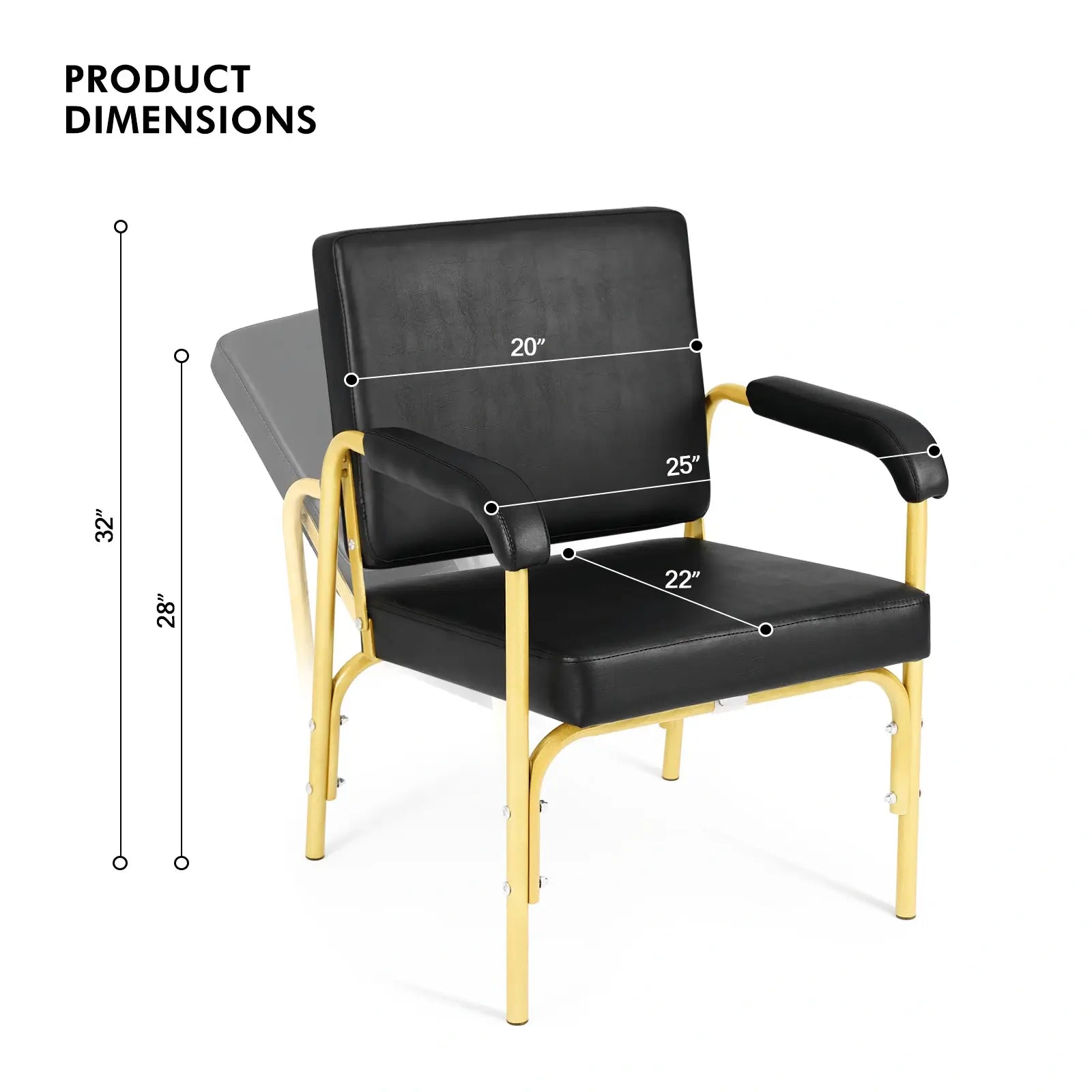 #1010 Shampoo Chair for Salon Reclinng Salon Chair Barber Chair