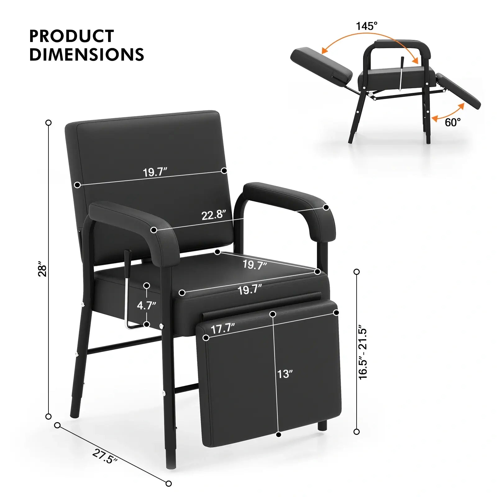 #1018 Shampoo Chair Salon Chair