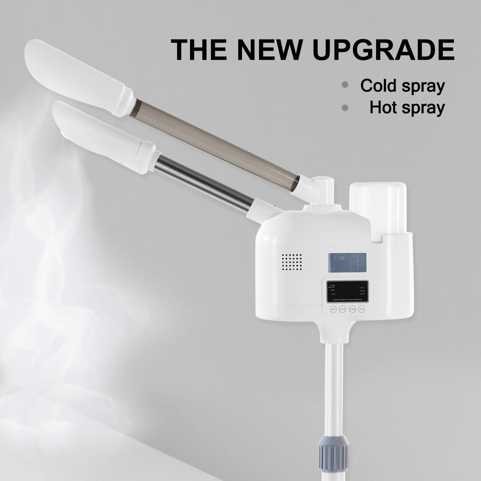 #4016 Professional 2 in 1 Facial Steamer with hot & cold nozzle