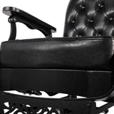 #5041 Silla de peluquero vintage Silla de salón reclinable hidráulica de servicio pesado