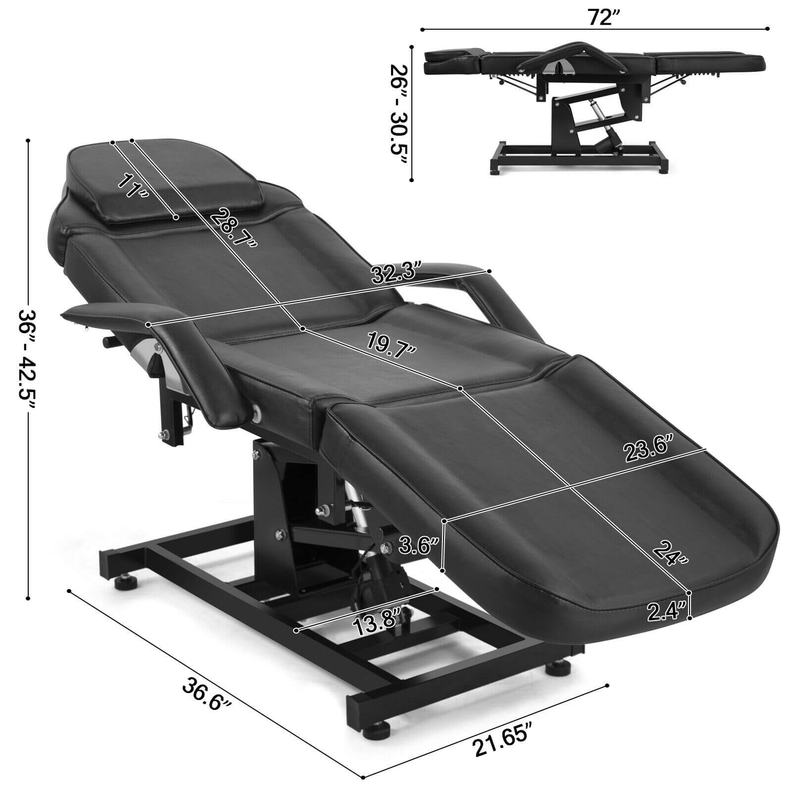 #2007 Electric Height Adjustable Massage Bed Massage Table