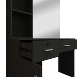 #11004 Wall Mount Salon Station Barber Stations Styling Station,Left Shelf Artisthand