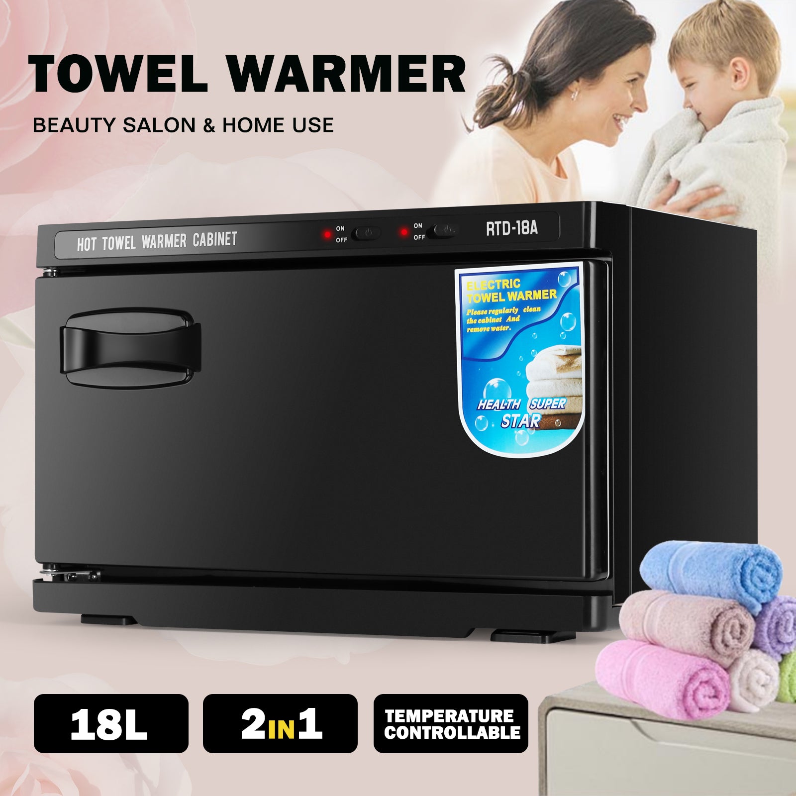 4011 18l Hot Towel Warmer Salon Cabinet For S Barber