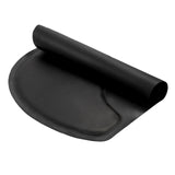 3′x 5′x 1/2" Beauty Salon Semicircle Anti-fatigue Salon Mat Black Artist hand