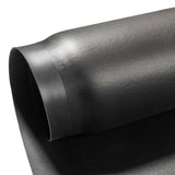 3′x 5′x 1/2" Beauty Salon Semicircle Anti-fatigue Salon Mat Black Artist hand
