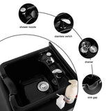 #10092 Shampoo Backwash Sink Station with Shampoo Bowl Artist hand