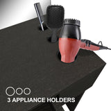 #11004 Wall Mount Salon Station Barber Stations Styling Station,Left Shelf Artisthand