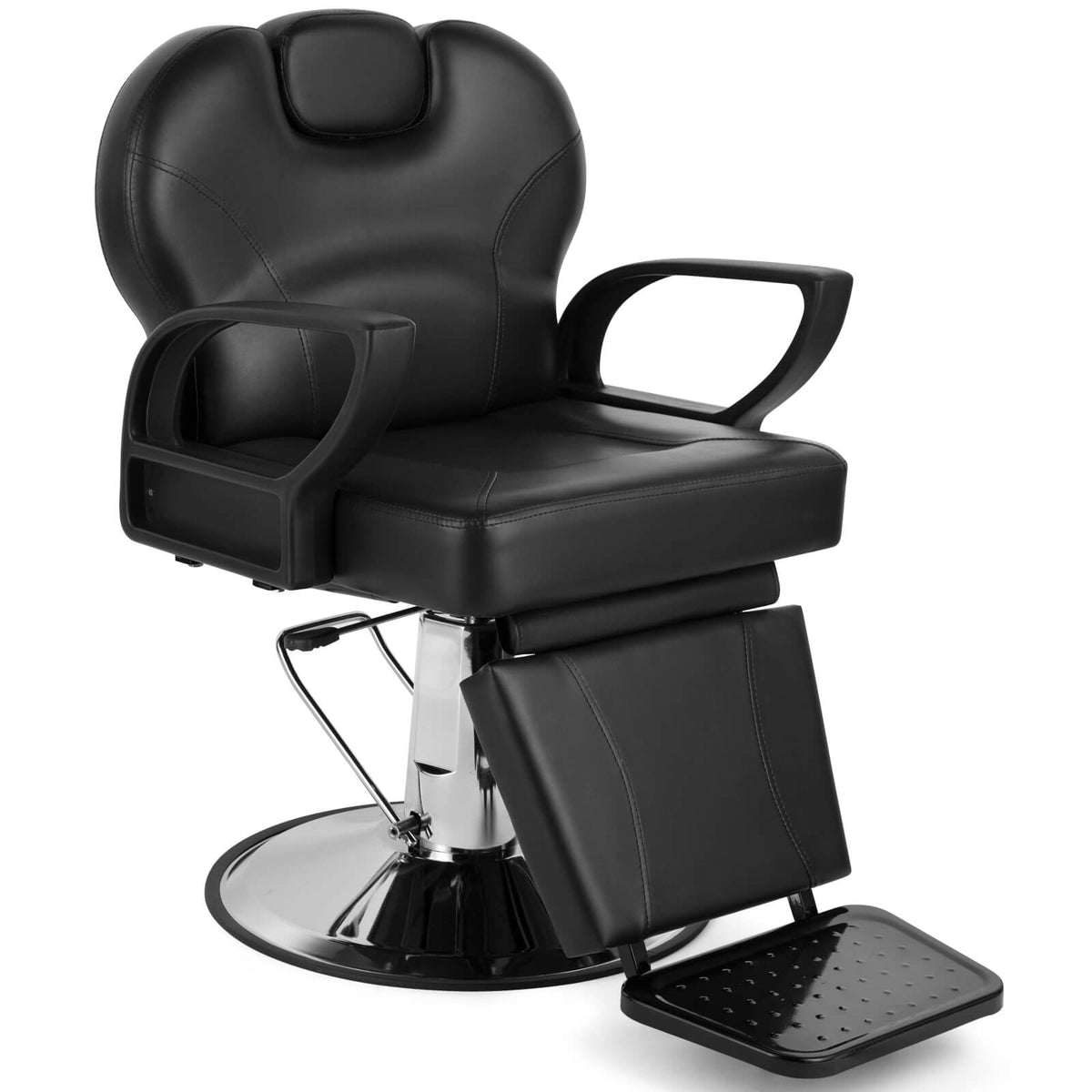 #5015 Hydraulic Reclining Barber Chair - Artist hand